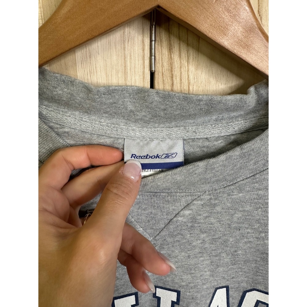 Reebok Dallas Cowboys Football Sweatshirt Mens XL Gray Crewneck Pullover R801A06 - Picture 5 of 10